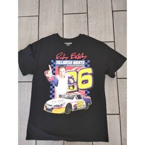 Talladega Nights Ricky Bobby Graphic T-Shirt Mens Large Black Will Ferrell 26